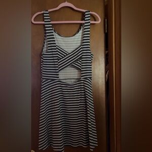 Striped American eagle summer dress